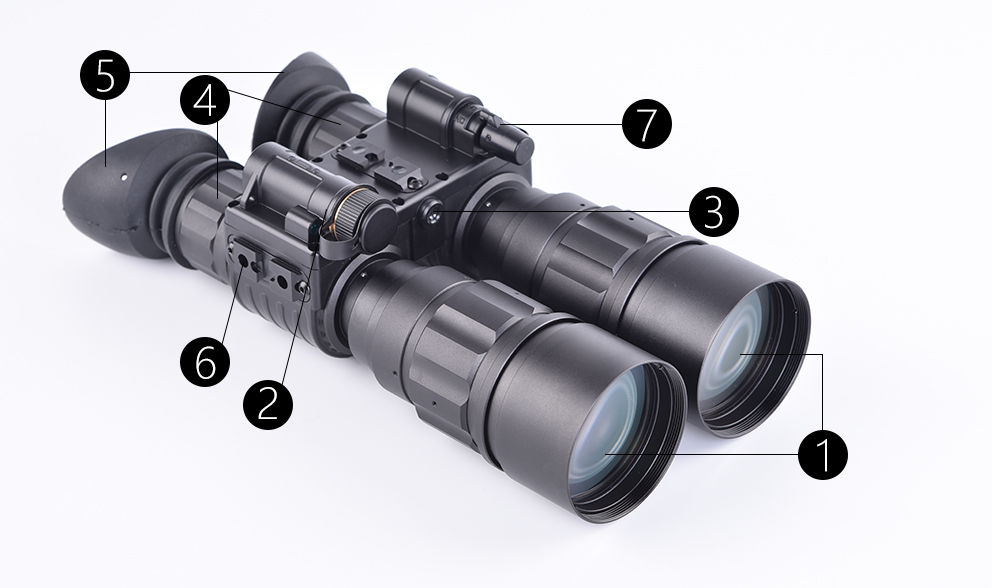 Handheld -Fernglas -Nachtsicht Googles Military Artemis Laser Range Finder Wärmespielraum 